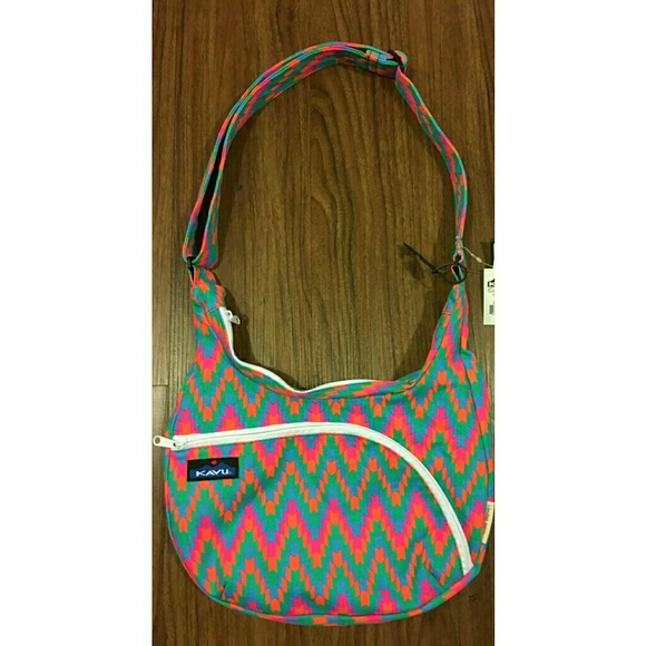 Kavu Handbags - Rare !Kavu Sydney Neon Tile Limited Edition